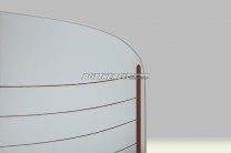 Heckscheibe AZ Limousine heizbar getönt