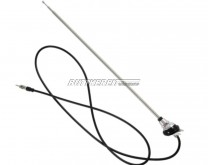 Antenne Chromstab teilversenkbar