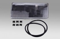 Scheinwerferglas 700/900 89- links mit Nebelscheinwerfer