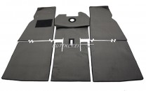 Teppichsatz PV 544 Velour grau