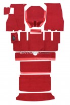 Teppichsatz 1800 S rot 65-69
