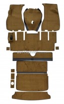 Teppichsatz 1800 E 1970-71 braun-schwarz