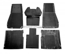 Gummimattensatz PV444 original schwarz 6-teilig