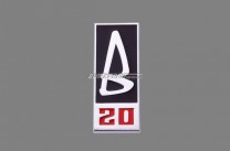 Emblem B20 Kühlergrill