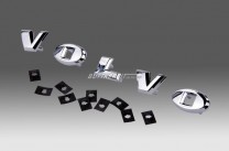 Buchstabensatz silber AZ/1800  mit Klammern original