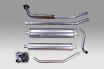 Auspuffsatz Duett B18 / 2-fach