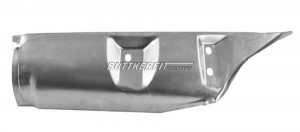 Reparaturblech 140 Motorhaubenhalter links