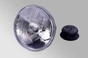 Scheinwerfereinsatz H4 ohne Standlicht planes Glas