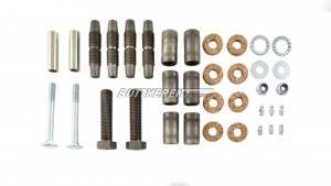 Bundbolzensatz Duett Blattfeder für beide Seiten