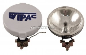 Zusatzscheinwerfer Chrom 140 mm Nebel 12 Volt / Paar