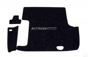 Kofferraumteppich AZ schwarz Velour