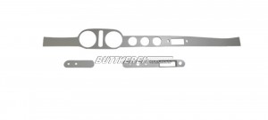 Blende Armaturenbrett 1800 Alu Satz 3-teilig